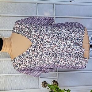 MERAKI light weight crap top blouse,  Size L. NWOT